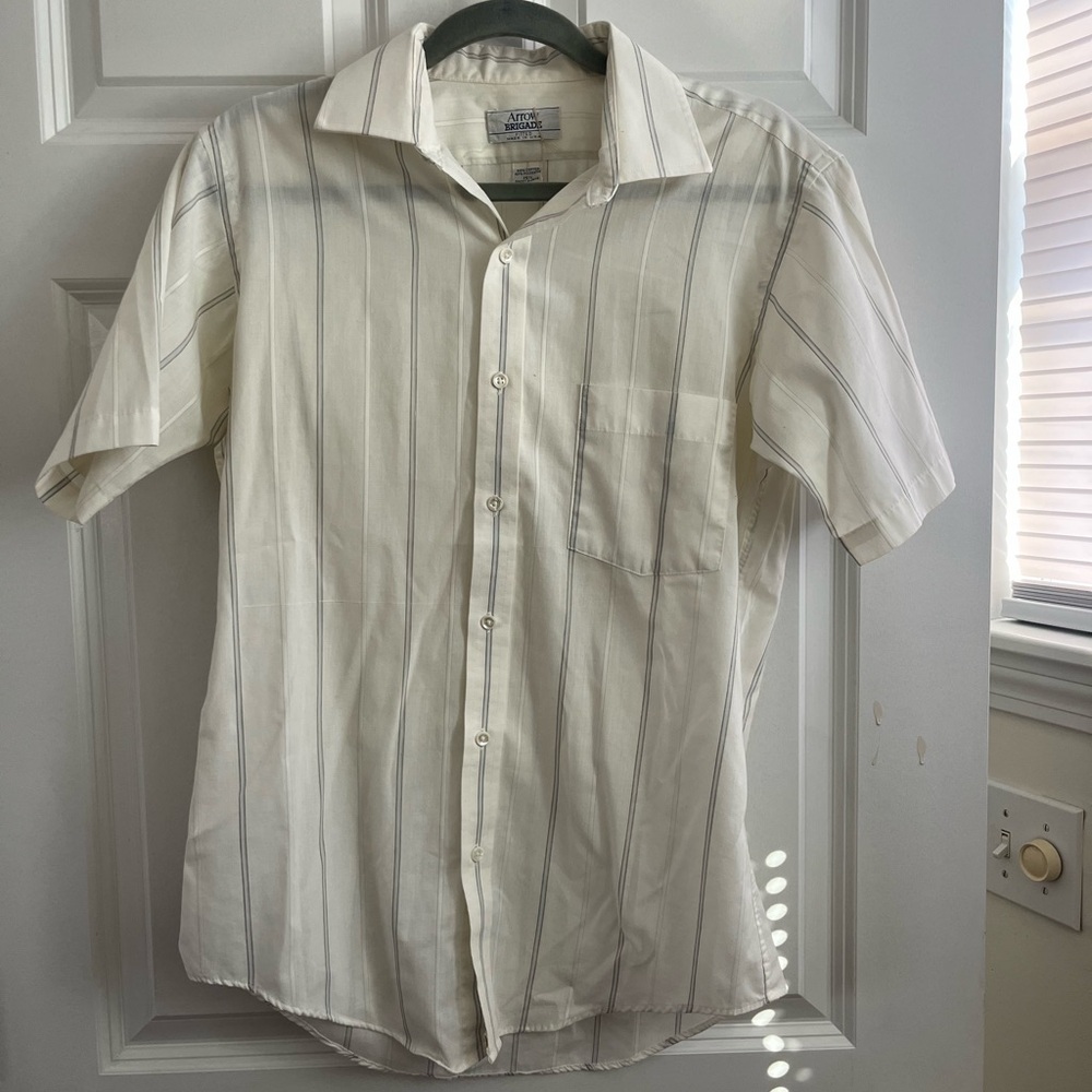 Men’s Vintage Button Up Shirt - Made in USA